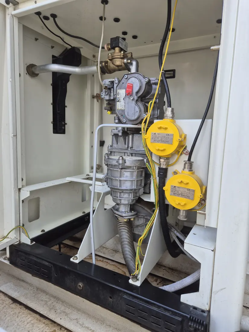 FuelPortal fuel monitoring hardware installed on site