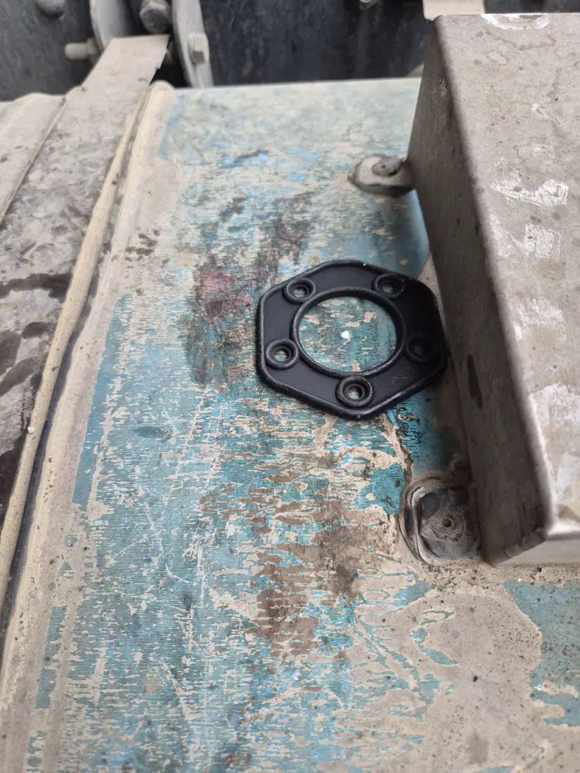 FuelPortal fuel monitoring hardware installed on site